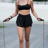 Gymtek® švihadlo - 275 cm kožená šnúra, špongiové rukoväte Náhľad obrázku produktu 6