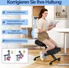 COSTWAY Chaise ergonomique à genoux, tabouret à genoux avec Voir les images du produit 4