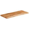 vidaXL Tischplatte 100x40x2,5cm Rechteckig Massivholz Produktbild-Vorschau 3