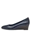 Tamaris Damen Pumps Leder Keilabsatz TOUCHit Fußbett Produktbild-Vorschau 5
