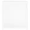 vidaXL Stolik boczny biały 33x33x34,5 cm materiał Podgląd zdjęcia produktu 4