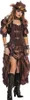 Deluxe Retro Steampunk Kostüm Dame 36-46 - Steampunkkleid Produktbild-Vorschau 5