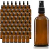 68 x 100ml Sprühflasche, Braunglas, schwarzer Zerstäuber Produktbild-Vorschau 1