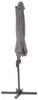 BELIANI Ampelschirm Dunkegrau Polyester Rund ⌀ 300 cm Produktbild-Vorschau 4