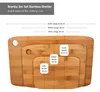 3tlg Set Branka Bambus-Bretter Holz-Brettchen Produktbild-Vorschau 4