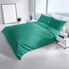 Bettwäsche Set Baumwolle Petrol Renforce 155x200 cm 100% Produktbild-Vorschau 5