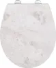 Premium WC-Sitz White Marble mit Relief Produktbild-Vorschau 1