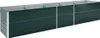 vidaXL Garten-Hochbeet Verzinkter Stahl 400x80x45 cm Grün Produktbild-Vorschau 7