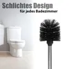 BigDean 4 Stück Klobürste Schwarz – Toilettenbürste Produktbild-Vorschau 5