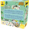 The image shows the packaging of the Dobble: Animal Crossing card game, with various game elements and descriptive text. Anteprima dell’immagine prodotto