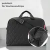 reisenthel duffelbag M Rhombus Black vielseitige Produktbild-Vorschau 5