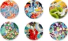 Excelsa Set de 6 assiettes à hors-d'œuvre Kimono Porcelaine Voir les images du produit 1