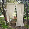 Set da 2 tende in voile effetto lino, semitrasparenti, con Anteprima dell’immagine prodotto 1