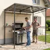 osoltus Grillpavillon Gas Grill Unterstand Dach Grill-Ecke Produktbild-Vorschau 2