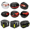Motorradkoffer Top Case 32L Helmkoffer Rollerkoffer Schwarz Produktbild-Vorschau 7