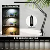LED-Schreibtischlampe mit Klemme Schreibtischlampe Produktbild-Vorschau 2