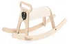 MamaToyz Cheval à bascule Ours en bois Nature 76x24x41cm Voir les images du produit 1