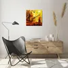 Wanduhr - Quadrat - Glasuhr - Wald Baum Natur - 40x40cm - Produktbild-Vorschau 6