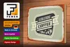 Holzschild Kaffee 30x20cm extra strong Coffee Produktbild-Vorschau 3