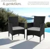tectake® 2er Set Rattanstuhl Nantes widerstandsfähig 59 x Produktbild-Vorschau 8