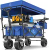 KESSER® Bollerwagen faltbar GT9000 Handwagen mit Dach | Produktbild-Vorschau 1