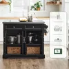 Isola da cucina SoBuy con rotelle, carrello da cucina con Anteprima dell’immagine prodotto 8