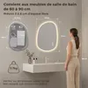 Miroir de salle de bain LED S'AFIELINA, dimensions 50x70 Voir les images du produit 3