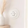 Pulsante retro cieco in porcellana da incasso I PR1 bianco Anteprima dell’immagine prodotto 4