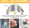 A collage of images showcasing the features and durability of acrylic mirrors. Produktbild-Vorschau