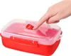 sistema Mikrowellenbehälter mit Ventil 1,25 l rot Voir les images du produit 3