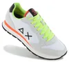 SUN68 Tom Fluo - Herren Sneakers Schuhe Weiß Z36102-01 , EU Produktbild-Vorschau 1