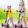 YOLEO Kinderscooter, Dreiradscooter mit LED Räder, 2-Rädern Produktbild-Vorschau 7