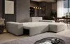 AX LIVING Ecksofa mit Schlaffunktion Alvorada 280 cm creme Produktbild-Vorschau 3