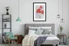 MuchoWow® MuchoWow® Gerahmtes Poster Rote Gladiolen - Piet Produktbild-Vorschau 7