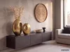 Set da 2 vasi decorativi FineBuy in alluminio dorato con Anteprima dell’immagine prodotto 2