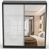 Schwebetürenschrank Kleiderschrank Schrank 203cm Produktbild-Vorschau 6