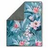 Plaid Descanso 130x160 cm - flowers Produktbild-Vorschau 3