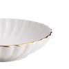 HOMLA Talerz MELIDA głęboki ze złotą obwódką 20 cm Podgląd zdjęcia produktu 4