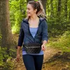 Sac de hanche étanche noir pour femme avec bandoulière Voir les images du produit 10