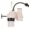 A close-up studio shot of a white electronic component with a black cable and a yellow wire. Produktbild-Vorschau