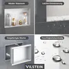 VILSTEIN | Duschnische 30x30 cm | Unterputz | Wandnische Produktbild-Vorschau 3