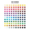 A grid of colored squares representing a color palette. Produktbild-Vorschau