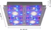 Selltec LED Deckenlampe STEFAN eckig LED warmweiß, RGB Produktbild-Vorschau 6