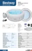 Bestway® LAY-Z-SPA® LED vířivka Paris AirJet™ 196 x 66 cm, Náhled obrázku produktu 58