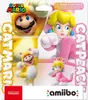 The image shows the packaging for Nintendo amiibo figures of Cat Mario and Cat Peach. Produktbild-Vorschau