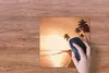 MuchoWow® Mauspad Mousepad Sonnenuntergang - Tropisch - Produktbild-Vorschau 3