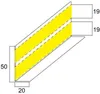ProfiPVC Weichsockelleiste PVC 50x20mm 25 Meter Produktbild-Vorschau 9