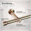 Deco-Raum Gardinenstange auf Maß Trend Messing-antik Produktbild-Vorschau 5