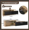 MODFU Modulární TV skříň lowboard televizní stolek s LED Náhled obrázku produktu 6