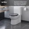 WOLTU Sedile per WC Premium Sedile per WC con meccanismo Anteprima dell’immagine prodotto 6
